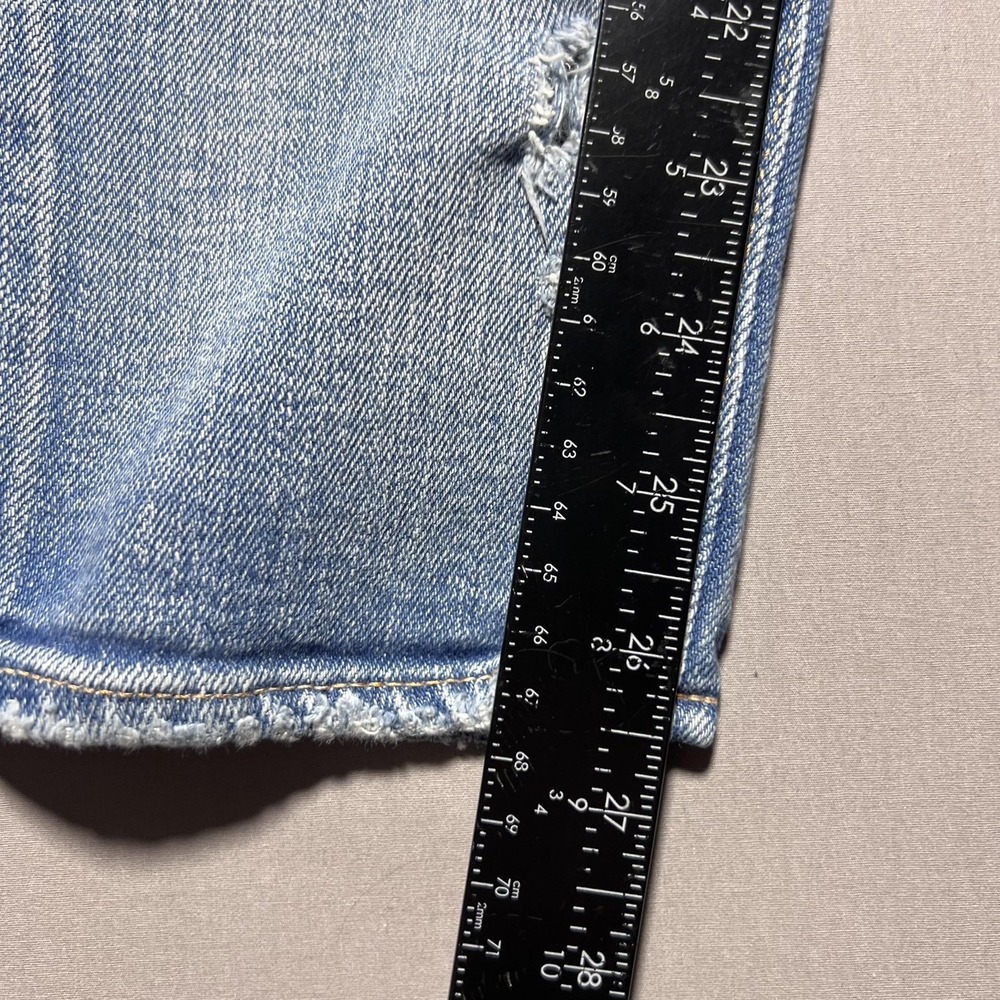 Moussy Vintage Lenwood Skinny Jeans Womens Light Wash Distressed Slim 30x26.5 - Picture 14 of 16